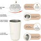 SMEG – Stainless Steel Vacuum Insulated Tumbler Mug